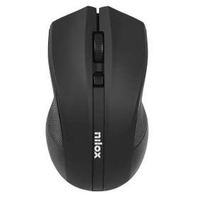 Nilox Ratón MOWI1001 Inalámbrico Amb.1600DPI Negro