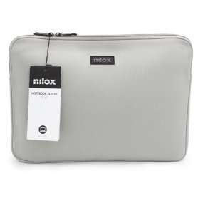 Funda nilox portatil 15.6pulgadas gris
