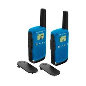 MOTOROLA T42 Walkie Talkie 4Km 16CH Azul Duo