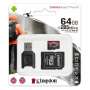 Memoria micro sdxc 64gb kingston mlpmr2
