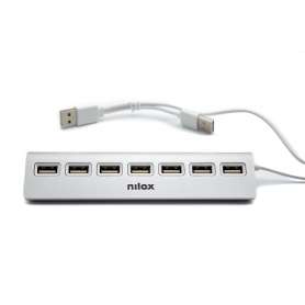 NILOX Hub 7 Puertos Usb 2.0