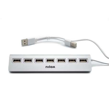 NILOX Hub 7 Puertos Usb 2.0