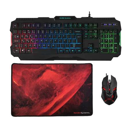 Kit teclado + raton mars gaming
