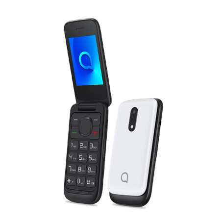 Telefono movil alcatel 2057d negro blanco