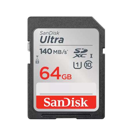 SanDisk Ultra 64GB SDXC Memory Card 120MB/s