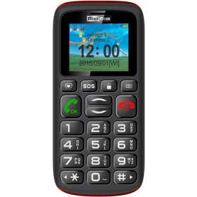 Telefono movil maxcom mm428 black red