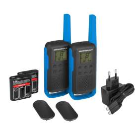MOTOROLA T62 Walkie Talkie 8Km 16CH Azul Duo