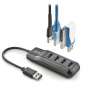 Hub 4 puertos usb 2.0 ngs