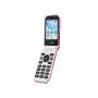 Telefono movil doro 7080 clam red