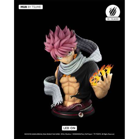 Natsu dragneel busto resina escala 73