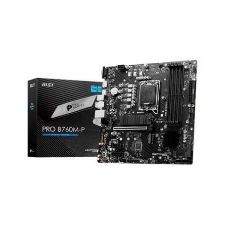 MSI Placa Base PRO B760M-P DDR5 mATX LGA1700