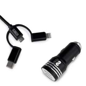 Cargador coche subblim 12w usb tipo