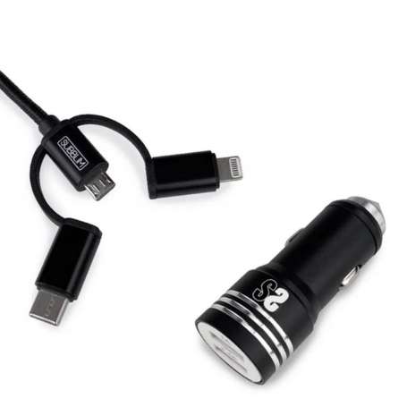 Cargador coche subblim 12w usb tipo