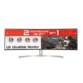 Monitor led lg ips curvo 49wl95c - we