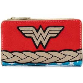 Cartera loungefly dc wonder woman logo