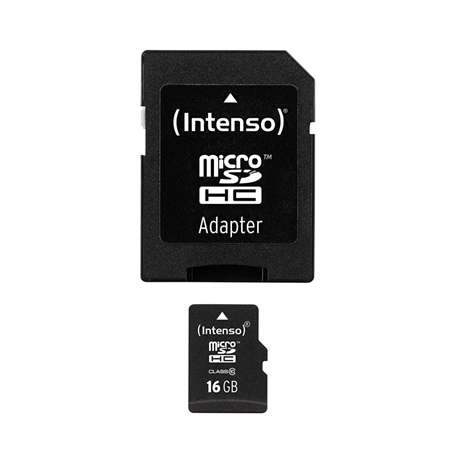 Tarjeta memoria microsd intenso 16gb cl10