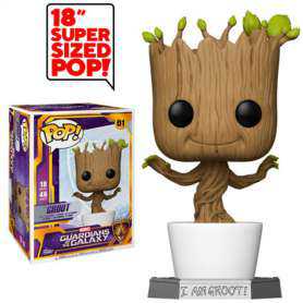 Funko pop gigante marvel guardianes la