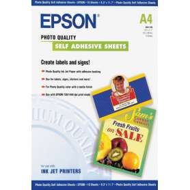Papel epson autoadhesivo especial hq a4