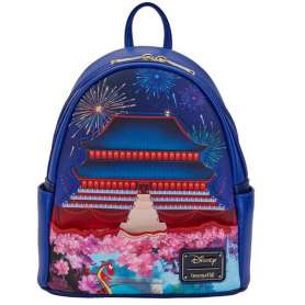 Mochila loungefly disney castillo mulan