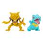 Pack 2 figuras jazwares pokemon batalla
