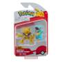 Pack 2 figuras jazwares pokemon batalla