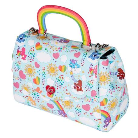 Bolso loungefly con asa arcoiris osos