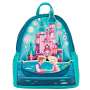 Mochila loungefly disney enredados rapunzel castillo