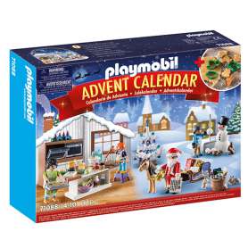 Calendario adviento playmobil pasteleria navideña