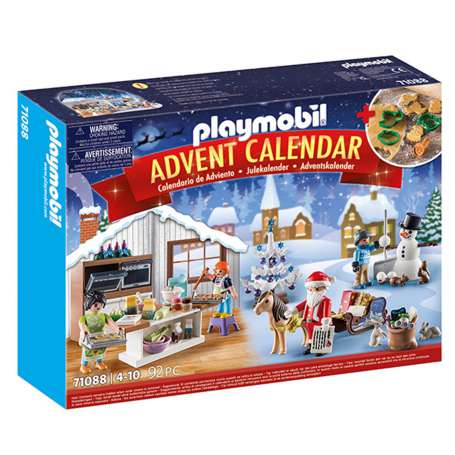 Calendario adviento playmobil pasteleria navideña