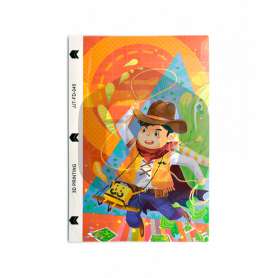 Lamina trasera personalizacion qcharx dibujos infantiles