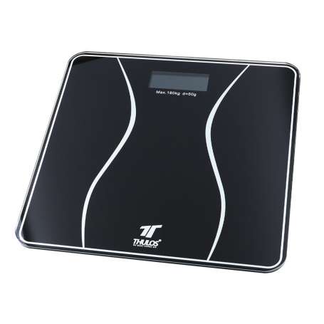 Bascula baño thulos th - bd119 negro carga