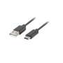 Cable usb lanberg 2.0 macho usb