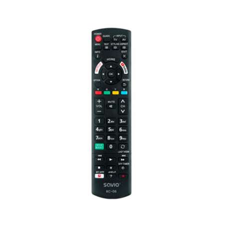 Mando tv savio rc - 06 compatible panasonic