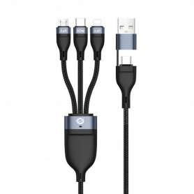 Cable usb 3in1 conceptronic 1.5m pd