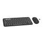 Teclado + mouse logitech pebble 2