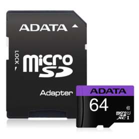 Tarjeta memoria micro sd adata 64gb