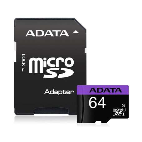 Tarjeta memoria micro sd adata 64gb