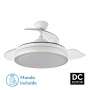 Ventilador dc esparta 72w 6120lm blanco