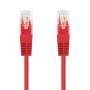 Nanocable Latiguillo Cat.6 UTP 25cm Rojo