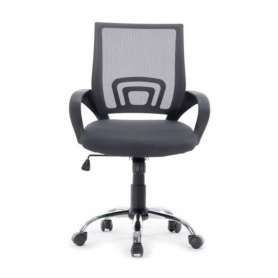 Silla oficina equip 651014 gris ergonomica
