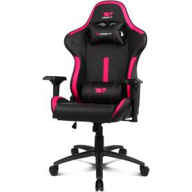 Silla gaming drift dr350 negro rosa