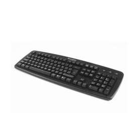 Teclado kensington 1500109es negro con cable