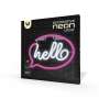 Lampara forever neon led hello pink