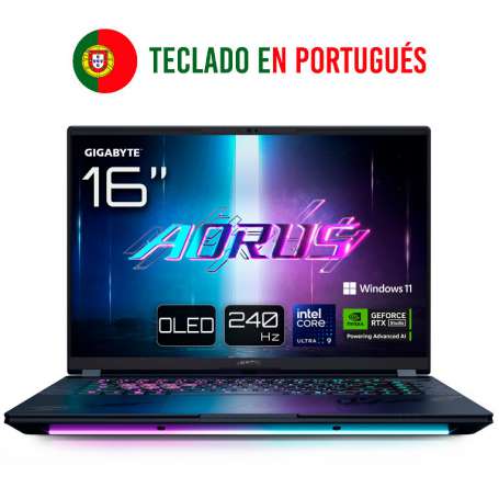 Portatil gigabyte aorus master 16 u9 - 275hx