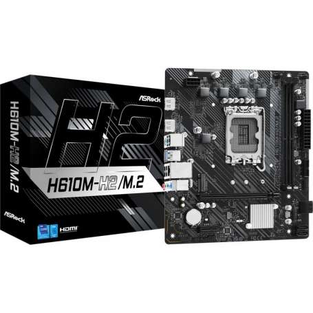 Placa base asrock h610m - h2 1700 m.2