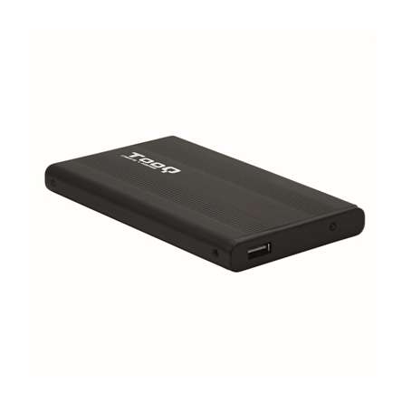 TooQ TQE-2510B caja HD 2.5" SATA USB 2.0 Negra