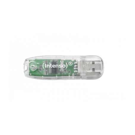 Intenso 3502480 Lápiz USB 2.0 Rainbow 32GB Transp