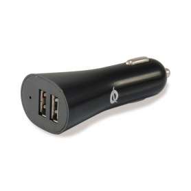Cargador coche conceptronic cusbcar4a 2x usb