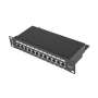 Patch panel lanberg 12 puertos 1u